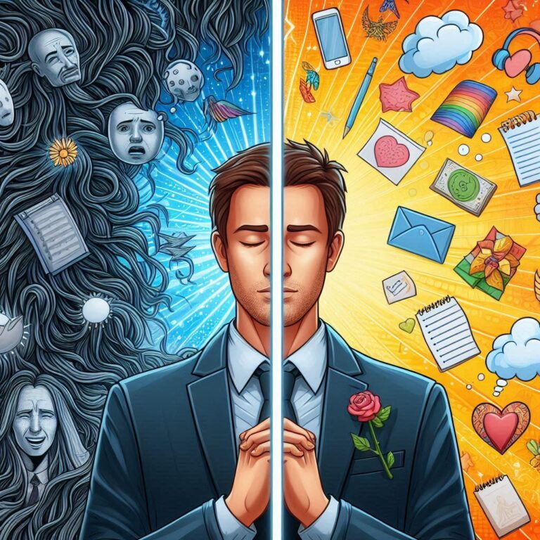 Before and after comparison of emotional state with gratitude practice